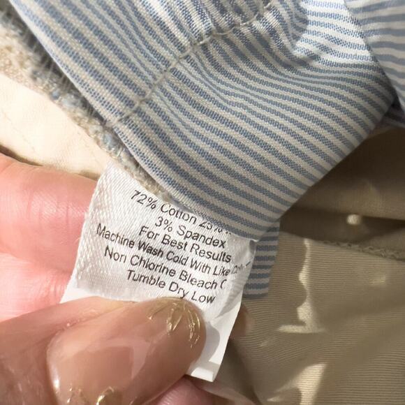 Peter Millar Pants 35 Beige Tan Slacks Trousers Signature Office Preppy Classic - Picture 6 of 8